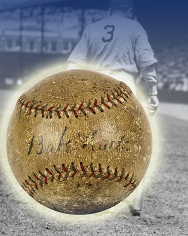1928 Babe Ruth New York Yankees Signed OAL Ban Johnson Baseball - JSA Full Letter