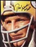 1990s Ray Nitschke Green Bay Packers Signed 8 x 10 Photo - Lot of 3