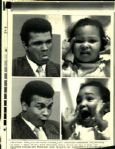 1970-71 Muhammad Ali Behind the Scenes 8 x 10 Photo - Lot of 2