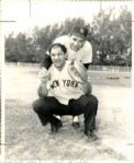 1957 Yogi Berra Rocky Marciano New York Yankees "The Sporting News Collection Archives" Original 8" x 10" Photo (Sporting News Collection Hologram/MEARS Photo LOA)