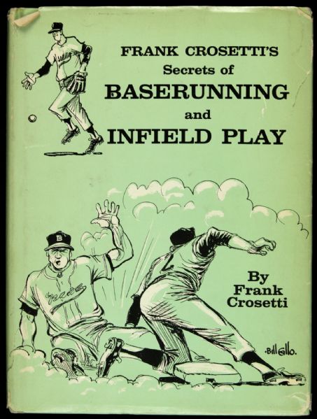 1966 Frank Crosetti New York Yankees Signed Secrets of Baserunning & Infield Play Book - JSA 