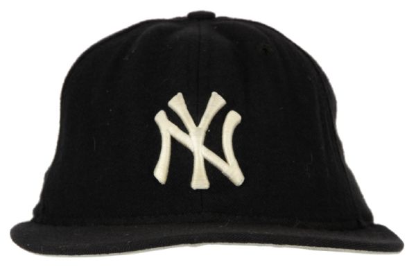 1993-96 New York Yankees Game Worn Cap (MEARS Auction LOA)