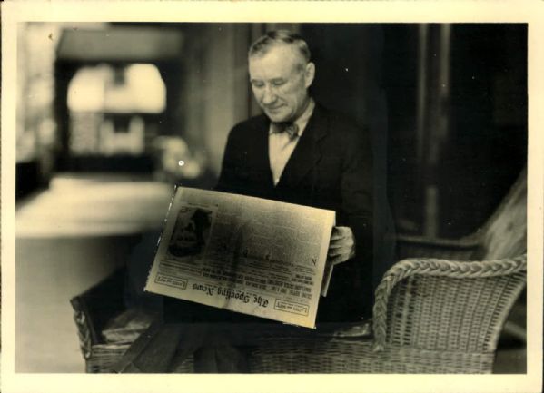 1926 Hughie Jennings Baltimore Orioles "The Sporting News Collection Archives" Original 5" x 7" Photo (Sporting News Collection Hologram/MEARS Photo LOA)