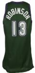 1995-96 Glenn Robinson Milwaukee Bucks Alternate Style Game Jersey 