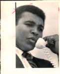 1965-90 Cassius Clay / Muhammad Ali The Chicago Sun Times Photo Archives Original Photos (Chicago Sun Times Archives Hologram/MEARS Photo LOA) - Lot of 12