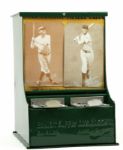 1920s Chicago Exhibit Supply Company Counter Top Card Vending Machine 
