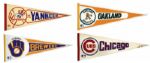 1970s - 80s Collection of Pennants - Lot of 20