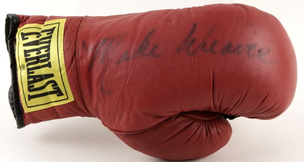 Mike Weaver Signed Everlast Boxing Glove - JSA 