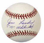 1959 Jim Landis Chicago White Sox Single Signed OAL (Budig) Baseball "59 White Sox" - JSA 