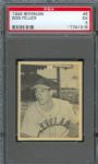 1948 Bowman Indians Bob Feller #5 PSA EX 5