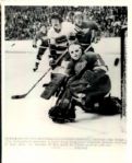 1963-80 circa Detroit Red Wings Sport Magazine Collection Archives Original Photos (MEARS Photo LOA) - Lot of 78