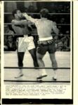 1970 Muhammad Ali vs. Jerry Quarry 8" x 10" Photo