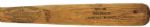 1943-49 Al Koerner H&B Louisville Slugger Professional Model Game Used Bat - Wilkes Barre , Bakersfield, Harrisburg, Tacoma (MEARS Auction LOA)