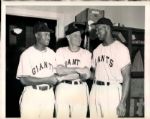 1940-57 Leo Durocher Mel Ott Monte Irvin New York Giants The Sporting News Collection Archives Original Photos (Sporting News Collection Hologram/MEARS Photo LOA) - Lot of 12