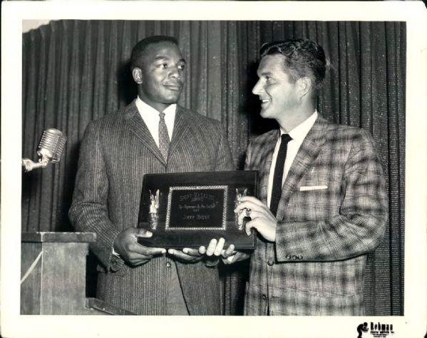 1956-59 Jim Brown "The Sporting News Collection Archives" Original 8" x 10" Photos (Sporting News Collection Hologram/MEARS Photo LOA) - Lot of 3