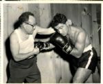 1952 Rocky Marciano Lot #2 "The Sporting News Collection Archives" Original Photo (Sporting News Collection Hologram/MEARS Photo LOA)