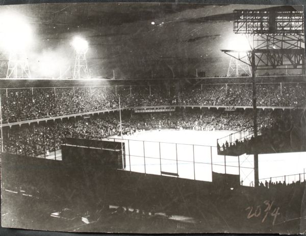 1938 Shibe Park Philadelphia Athletics "The Sporting News Collection Archives" Original First Generation 8.5" x 11.5" Choice Jumbo Oversized Photo (TSN Collection Hologram/MEARS Photo LOA) 1:1, Unique