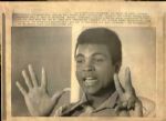 1970-75 Cassius Clay / Muhammad Ali The Denver Post Photo Archives Original Photos (Denver Post Archives Hologram/MEARS Photo LOA) - Lot of 12