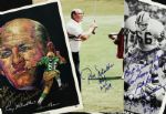 1970s-90s Ray Nitschke Green Bay Packers Signed Photo - Lot of 3 - JSA 