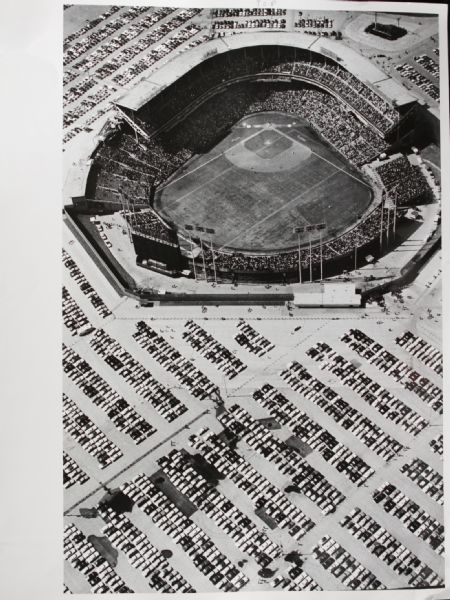 1970 Milwaukee County Stadium "The Sporting News Collection Archives" Original First Generation 10.5" x 14" Choice Jumbo Oversized Photo (TSN Collection Hologram/MEARS Photo LOA) 1:1, Unique