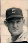 1942-46 circa Al Benton Jimmy Bloodwortgh Detroit Tigers "The Sporting News Collection Archives" Original Photos (Sporting News Collection Hologram/MEARS Photo LOA) - Lot of 2
