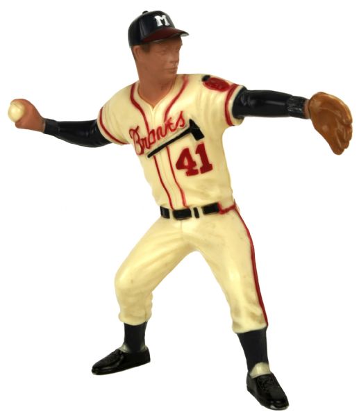 1960s Eddie Mathews Milwaukee Braves Hartland Statue 