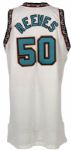 1995-96 Bryant Reeves Vancouver Grizzlies Game Jersey 