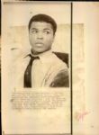 1963-75 Cassius Clay / Muhammad Ali The Sporting News Collection Archives Original Photos (Sporting News Collection Hologram/MEARS Photo LOA) - Lot of 12