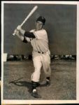 1940-57 Leo Durocher Mel Ott Monte Irvin New York Giants The Sporting News Collection Archives Original Photos (Sporting News Collection Hologram/MEARS Photo LOA) - Lot of 12