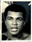 1981 Muhammad Ali 7" x 9" Promotional Photo