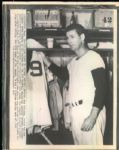 1953-66 Ted Williams Boston Red Sox "The Sporting News Collection Archives" Original Photos (Sporting News Collection Hologram/MEARS Photo LOA) - Lot of 4