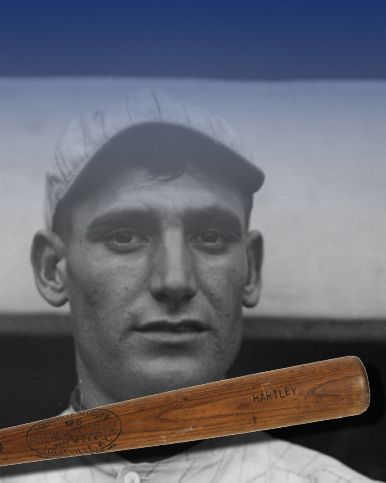 1921-30 Grover Hartley H&B Louisville Slugger Professional Model Game Used Bat - 1914-15 St. Louis Terriers Federal League - New York Giants   (MEARS LOA)