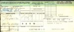1970s Bud Selig Signed Airline Receipts - JSA