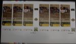 2008 Green Bay Packers 11 Game Full Ticket Sheet (Unused) w/ Aaron Rodgers First Start Ticket