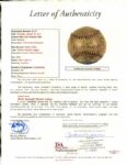 1928 Babe Ruth New York Yankees Signed OAL Ban Johnson Baseball - JSA Full Letter