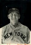 1927-33 circa Wilcy Moore New York Yankees "The Sporting News Collection Archives" Original 5" x 7" Photo (Sporting News Collection Hologram/MEARS Photo LOA)