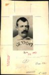 1886-88 circa Dan Brouthers Detroit Wolverines "The Sporting News Collection Archives" Original 2.5" x 4.5" Photo (Sporting News Collection Hologram/MEARS Photo LOA)