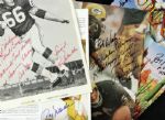 1970s-90s Ray Nitschke Green Bay Packers Signed Photo & Super Bowl Program Also Signed by Franco Harris - Lot of 4 - JSA 