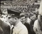 1961 President JFK Army vs. Navy "TSN Collection Archives" Original First Generation Choice Jumbo Oversized Photos (TSN Collection Hologram/MEARS Photo LOA) 1:1, Unique - Lot of 2