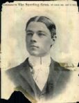 1900 Bill Dinneen Boston Beaneaters "The Sporting News Collection Archives" Original 7" x 9.5" Photo (Sporting News Collection Hologram/MEARS Photo LOA)