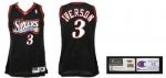 1997-98 Allen Iverson Philadelphia 76ers Game Jersey 