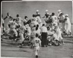 1967 Detroit Tigers Kansas City A's Brawl TSN Collection Archives Original First Generation Choice Jumbo Oversized Photos (TSN Collection Hologram/MEARS Photo LOA) 1:1, Unique - Lot of 7