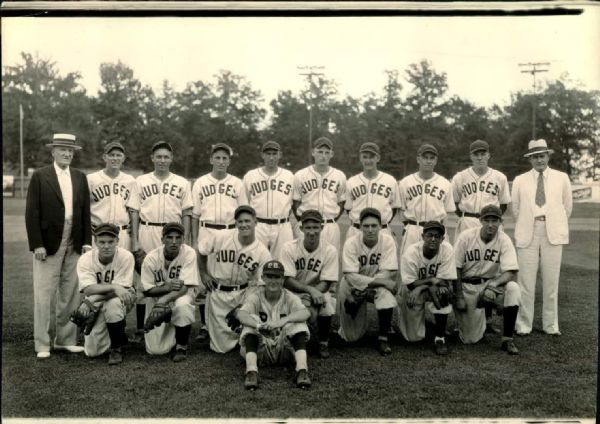 1935 Pine Bluff Judges East Dixie League "The Sporting News Collection Archives" Original 7" x 10" Photo (Sporting News Collection Hologram/MEARS Photo LOA)