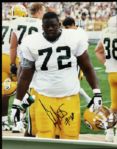 1995 Green Bay Packers Signed 11 x 14 Framed Photo w/ Brett Favre Reggie White Fritz Shurmur - 12 Sigs. & Earl Dotson Signed Photo - JSA