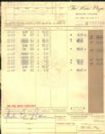 Hank Aaron Milwaukee Braves  & Family Signed Receipts - JSA 