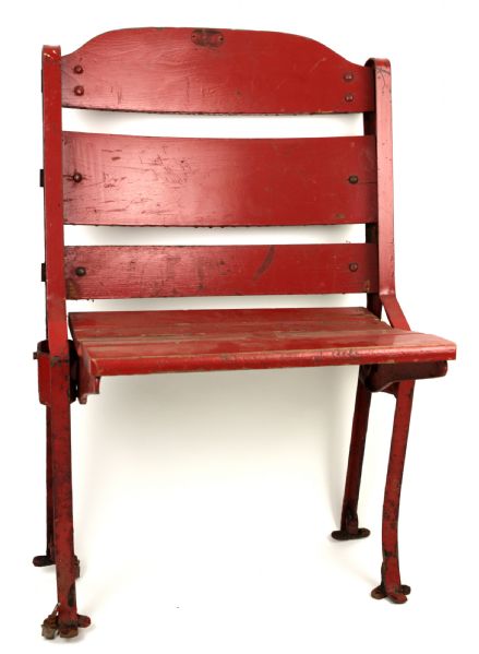 1910-62 Comiskey Park Chicago White Sox Wooden Stadium Chair 