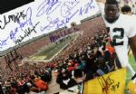1995 Green Bay Packers Signed 11" x 14" Framed Photo w/ Brett Favre Reggie White Fritz Shurmur - 12 Sigs. & Earl Dotson Signed Photo - JSA