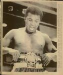 1964-74 circa Muhammad Ali The Chicago Sun Times Archives Original Photos (Chicago Sun Times Archive Hologram/MEARS Photo LOA) - Lot of 11