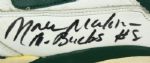 1922-93 Moses Malone Milwaukee Bucks Game Worn Signed Shoes - MEARS & JSA 