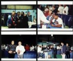 1990s Ray Nitschke Green Bay Packers Original Fan Photos With Franco Harris